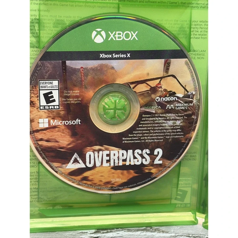 Overpass 2 - Microsoft Xbox Series X - Opened Un-played - Disk Mint